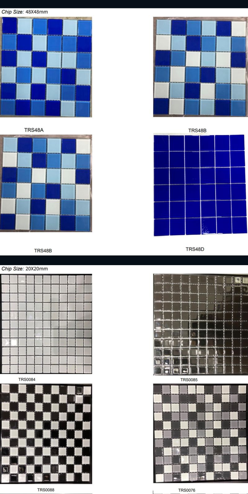 Latest Design Kitchen Backsplash Wall Mosaic Mix Aluminum Mosaic Tile