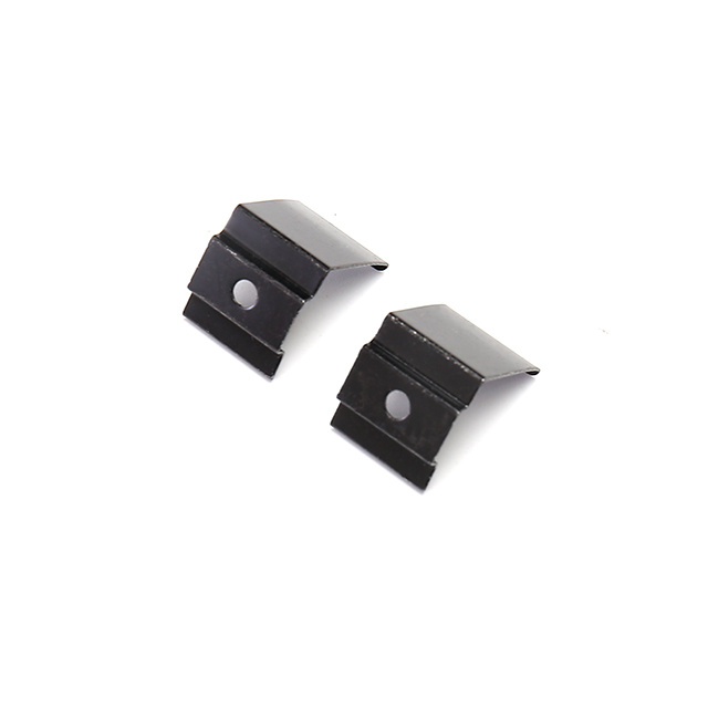 Surface Mounted Corner 16X16mm Black Anodized Aluminium LED Profile with Black Diffuser