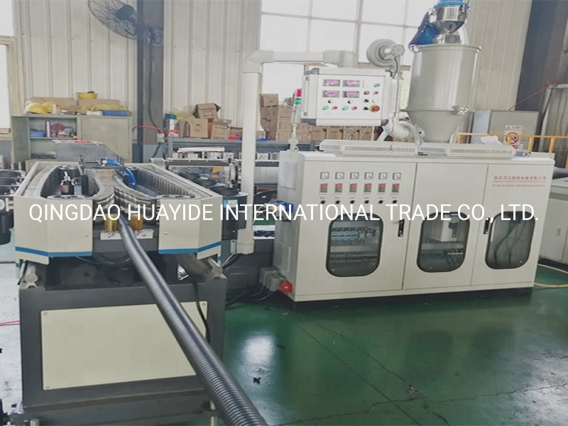 Latest PVC Single Wall Corrugated Pipe Production Line