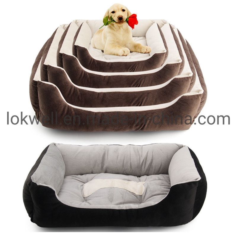 Plush Dog Cat Bed Pet Cushion OEM Manufacturer