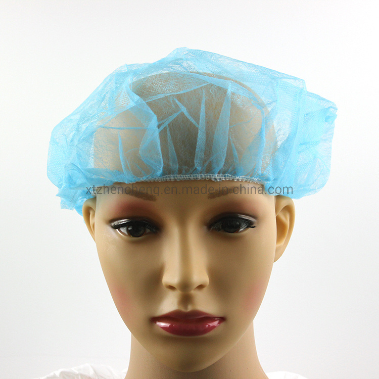 Eco-Friendly and Economical Disposable Head Cover Non Woven Bouffant Cap