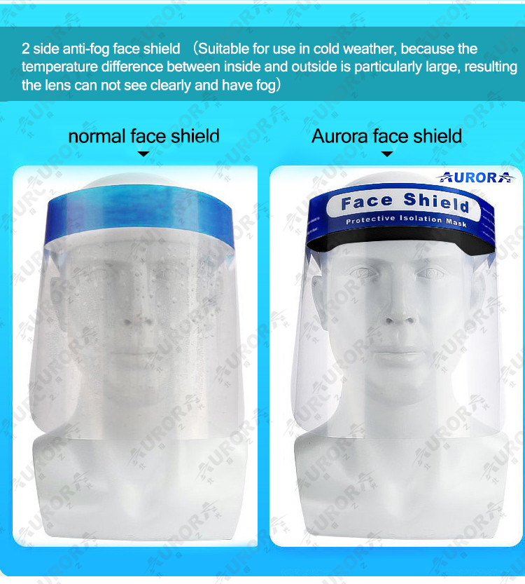 Anti Fog Proective Face Splash Shield