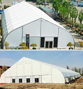 Big Aluminum TFS Curve Tent for Exhibition, Concert Curve Tent, Tent with Curved Roof for Events