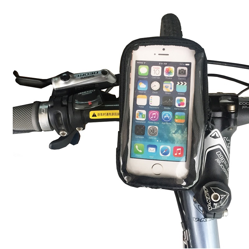 Bicycle Accessories Waterproof Bicycle Smart Phone Bag (HBG-045)