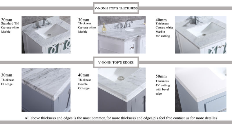 Selling Well Narrow Solid Wood Bathroom Sinks and Vanities