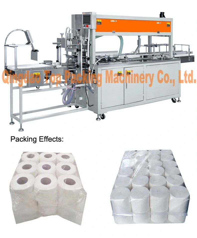 Semi Automatic Toilet Rolls Bundler Filling Packing Machine