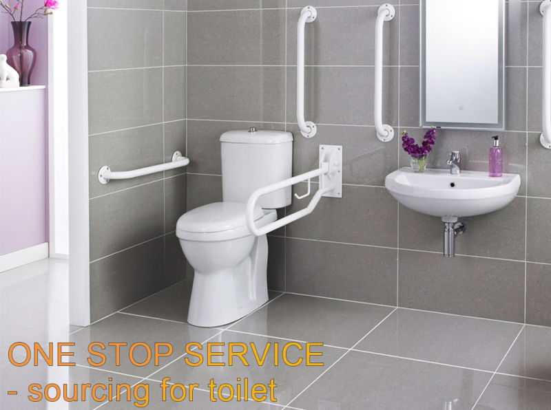 Water Saving Floor Mounted White Siphonic Toilet Bowl Wc White Ceramic Toilet Closestool