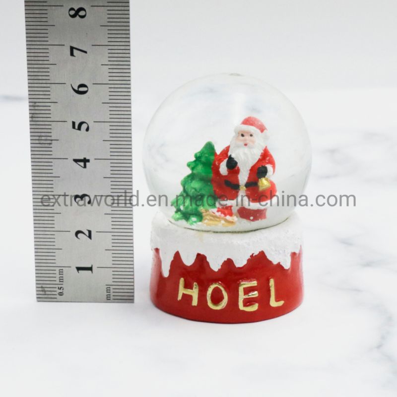 45cm 60cm 80cm 100cm Polyresin Christmas Santa Snowball Decoration