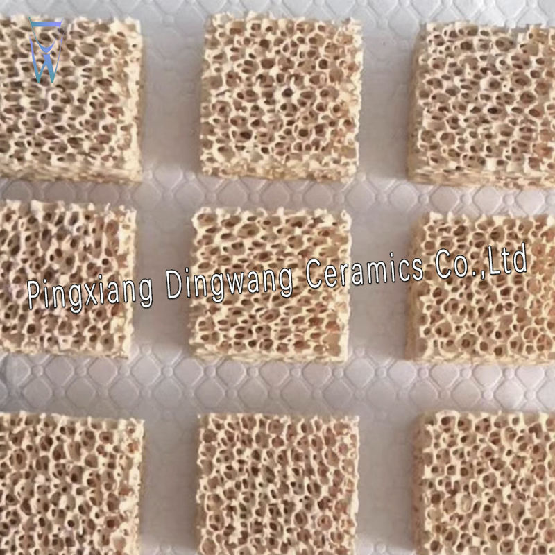 Alumina, Silicon Carbide, Zirconia Porous Ceramic Foam Filter