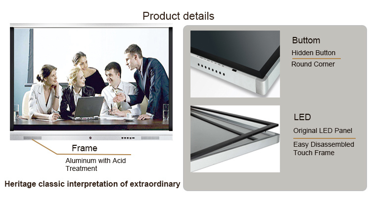 Infrared 20 Touch Interactive LED Panel for School and Office