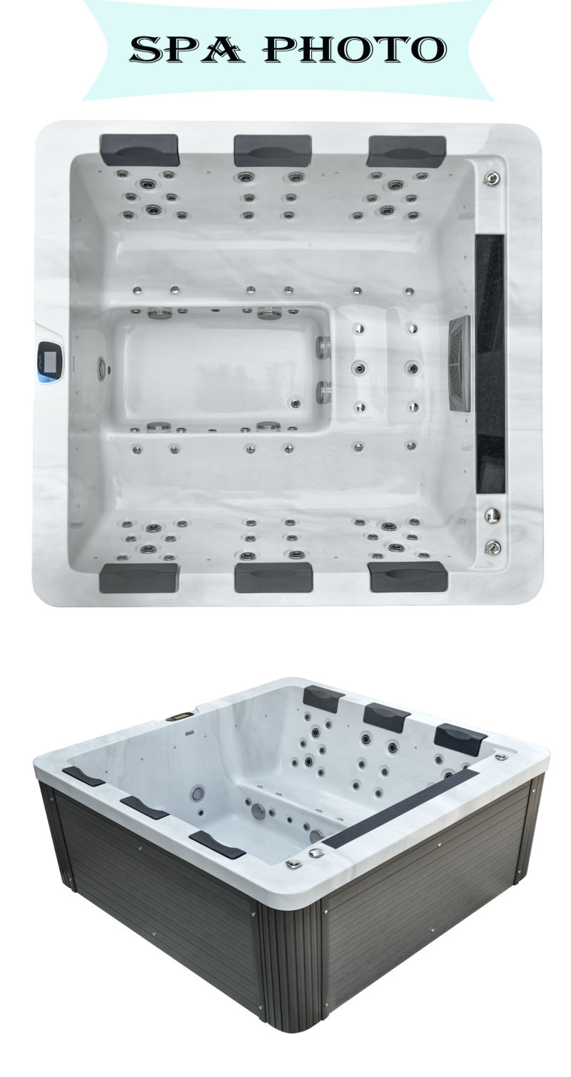 2021 New Popular Balboa Aristech Design Good Price Outdoor Whirlpool SPA with Good Insulation