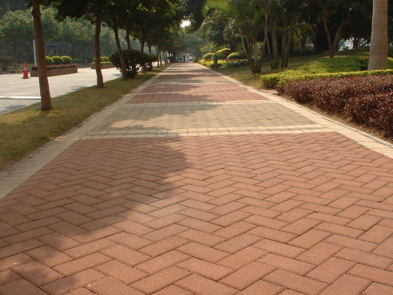Porous Pervious, Ceramic Water Permeable Brick Paver for Driveway, Walkway