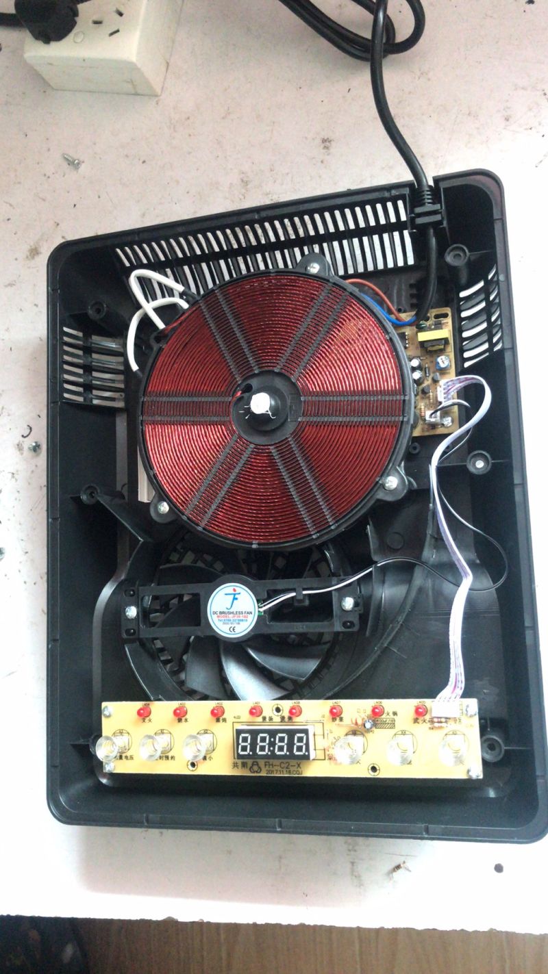 1800W Electric Single Induction Cooker Portable Burner Cooktop Digital Hot Plate