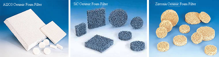 Ceramic Foam Filter Series for Foundry