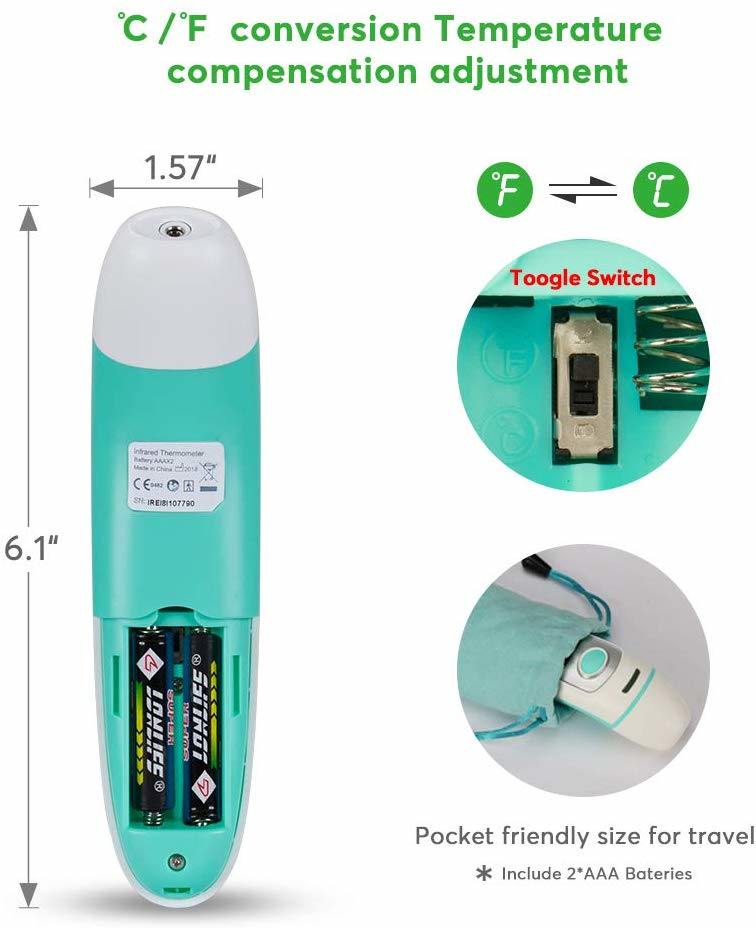 Infrared Thermometer Manufacturer Non Touch Infrared Thermometer