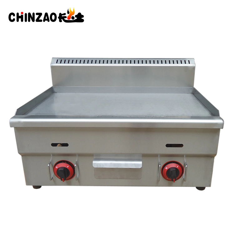 Twin Burner Counter Top Hot Plate Cooker Gas Griddle (LPG)