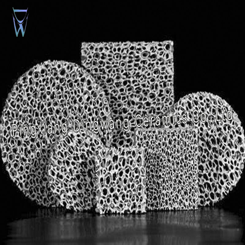 Square Zirconia Ceramic Foam Filter for Steel Casting