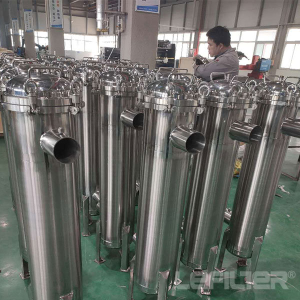 SS304 Multi Bag Water Filter Housing for Water Treatment