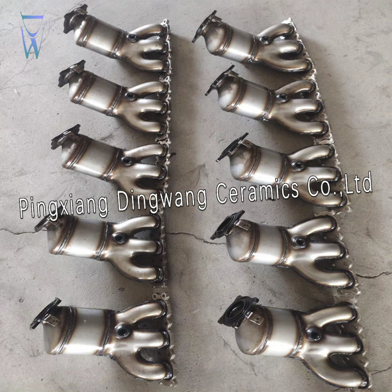 Auto Stainless Steel Catalytic Converter for Zotye T600 2.0t with Ceramic Catalyst