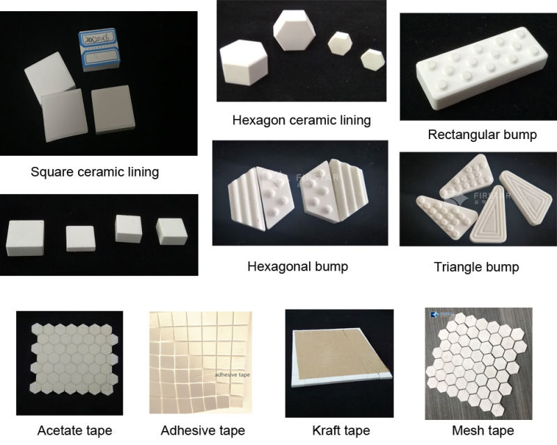 Ceramic Wear Plates Ceramics Tiles for Wear Resistant Industry