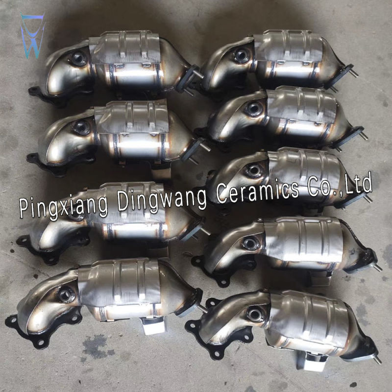 Ture Euro 2/3/4 Ceramic Substrate Catalytic Converter