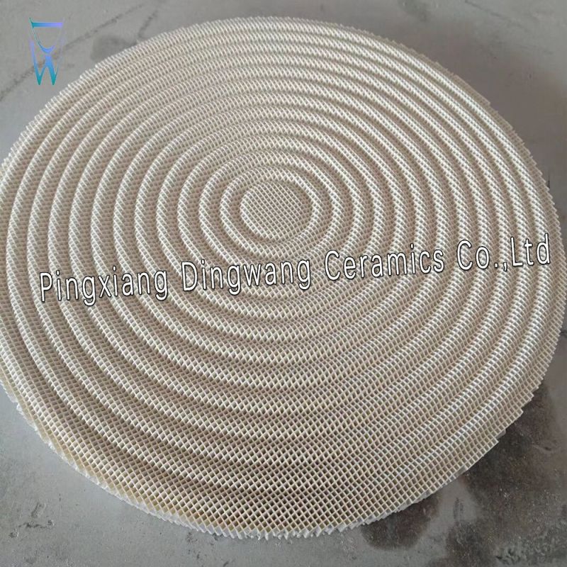 Gas Heater Parts Burning Ceramic Plate 165X75X14mm Honeycomb Infrared Burner Replacement