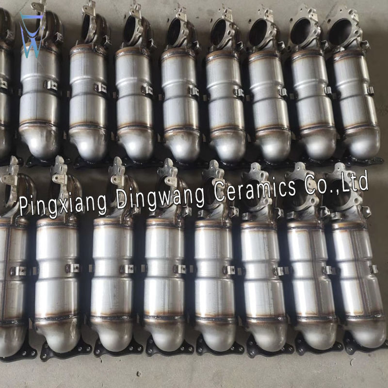 Auto Exhaust System Catalytic Converter Ceramic Catalyst