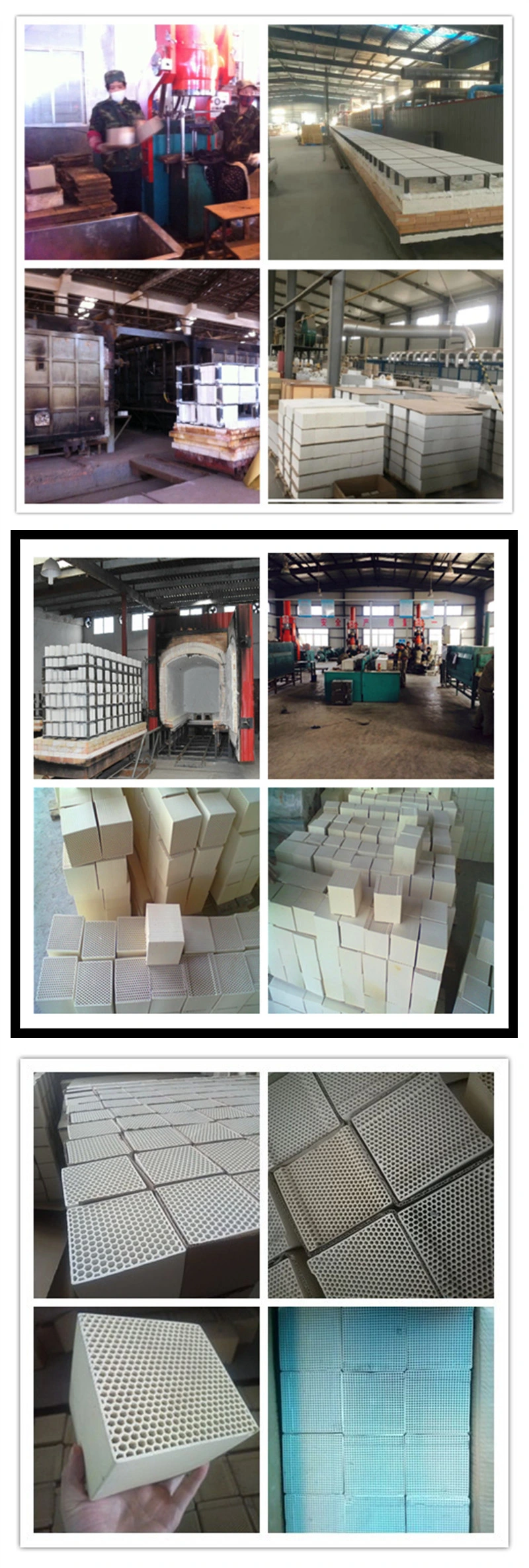 Manufacturer Heat Storage Honeycomb Ceramic Rto/Rco