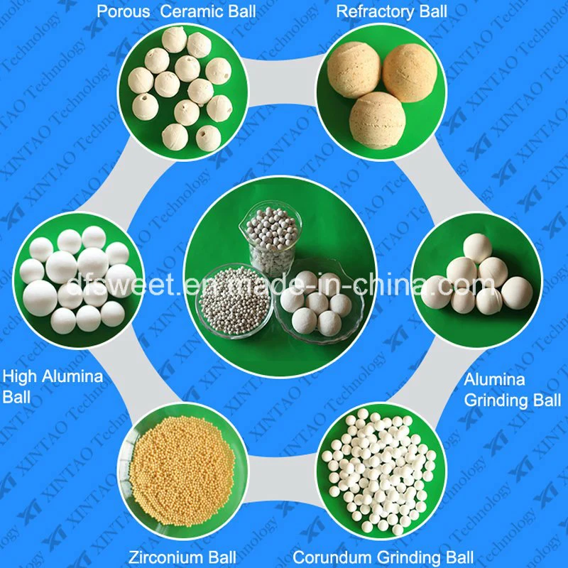 Al2O3 92% Alumina Ceramic Grinding Ball China Manufacturers