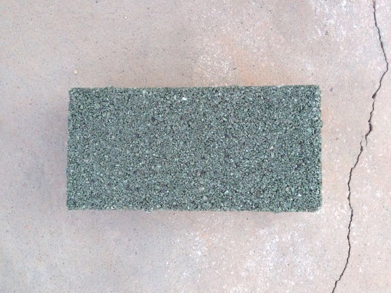 Porous Pervious, Ceramic Water Permeable Brick Paver for Driveway, Walkway