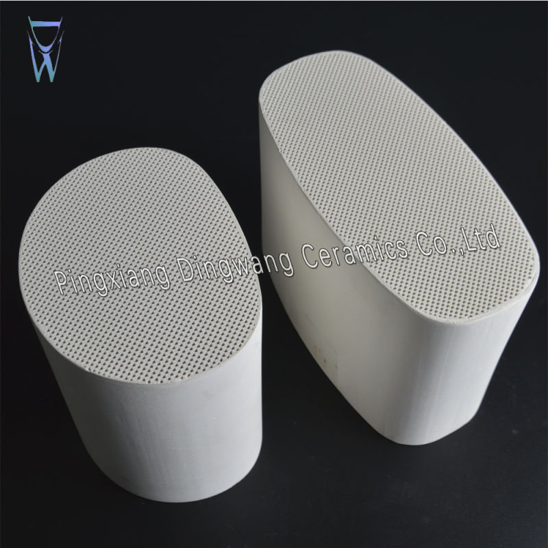 6" 12" 200cpsi DPF Cordierite Honeycomb Ceramic and Automobile Diesel Particle Filter