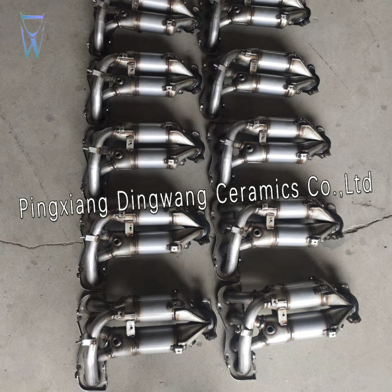 Ture Euro 2/3/4 Ceramic Substrate Catalytic Converter