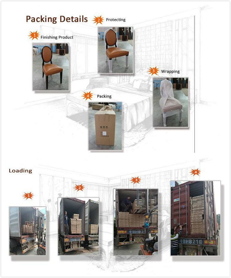 Foshan Manufacturer Hotel Bedroom Furniture Plate Furniture