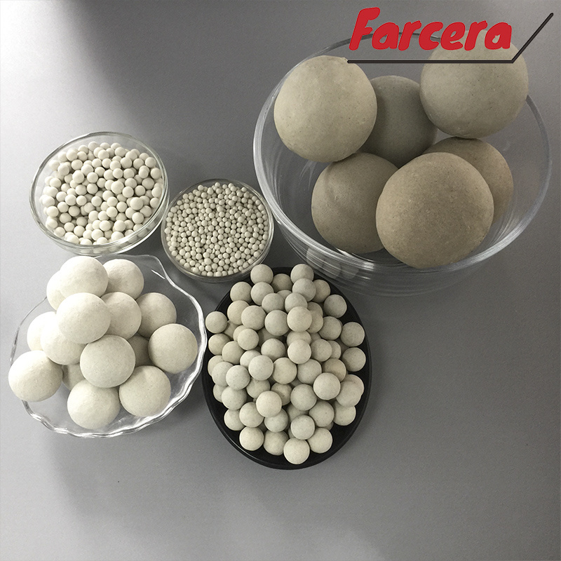 Catalyst Support Medium Inert Alumina Ceramic Ball Wholesale