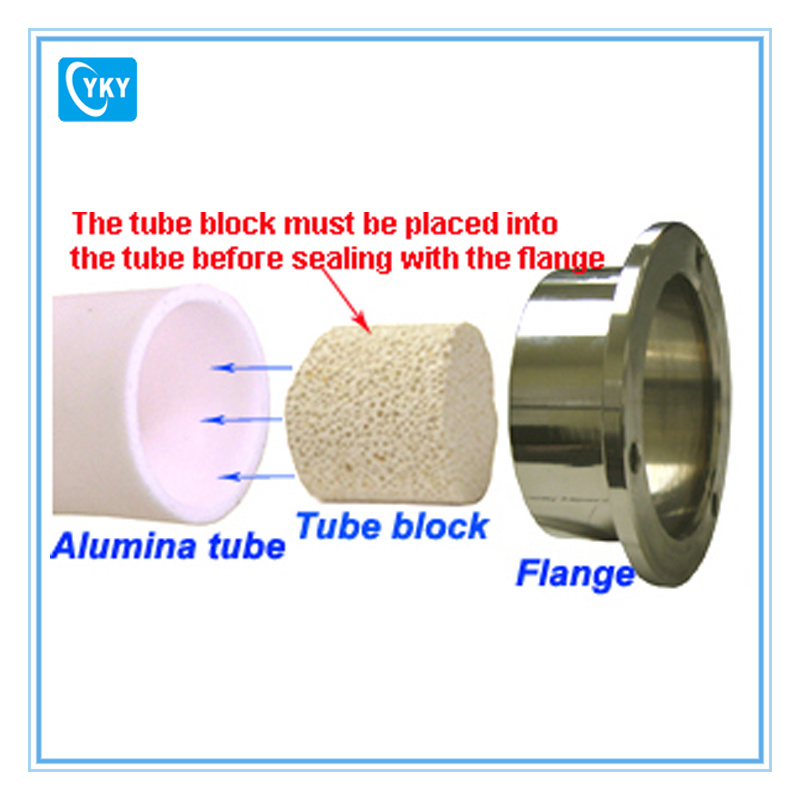 Alumina Ceramic Terminal Foam Block for Tube Furnace