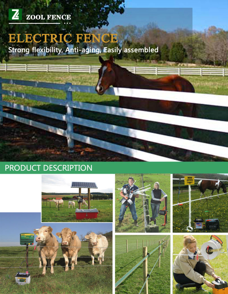 Electric Farm Fence Insulator Top Cap Insulator for Fence Post with Different Sizes