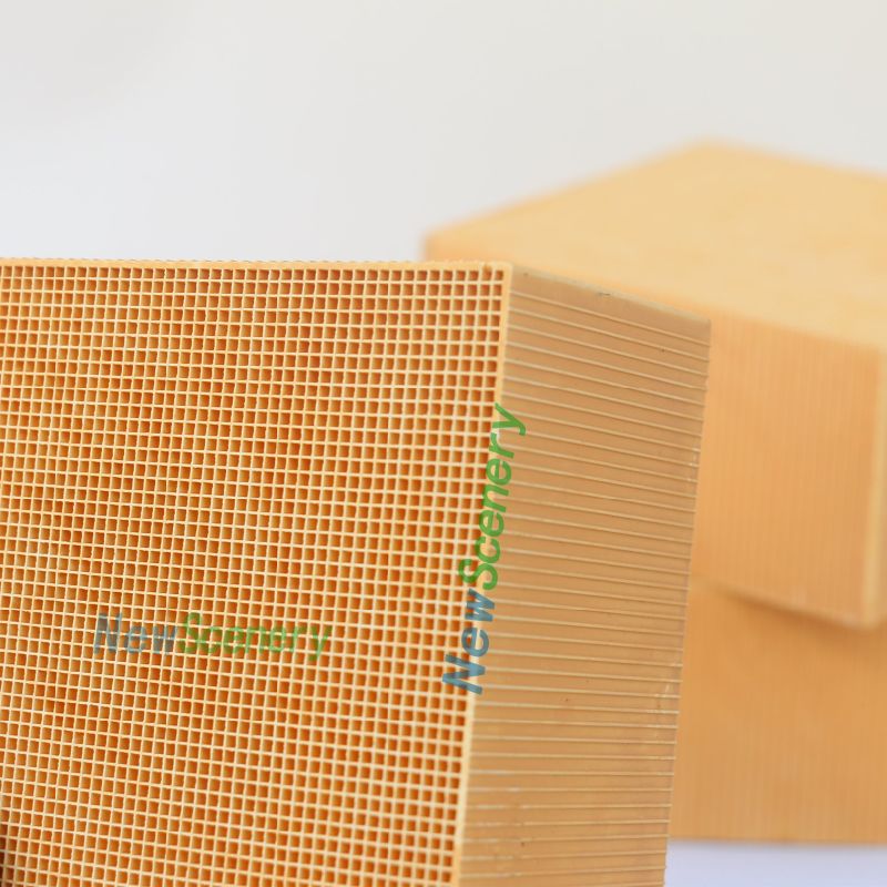 Heat Storage Catalyst Support Honeycomb Ceramic Rto/Rco