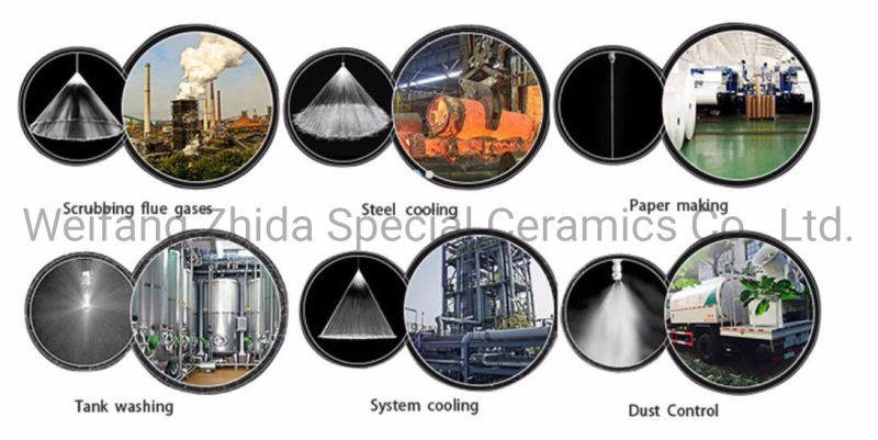 Professional Production Industrial Ceramic Silicon Carbide Ceramic Sisic Nozzle