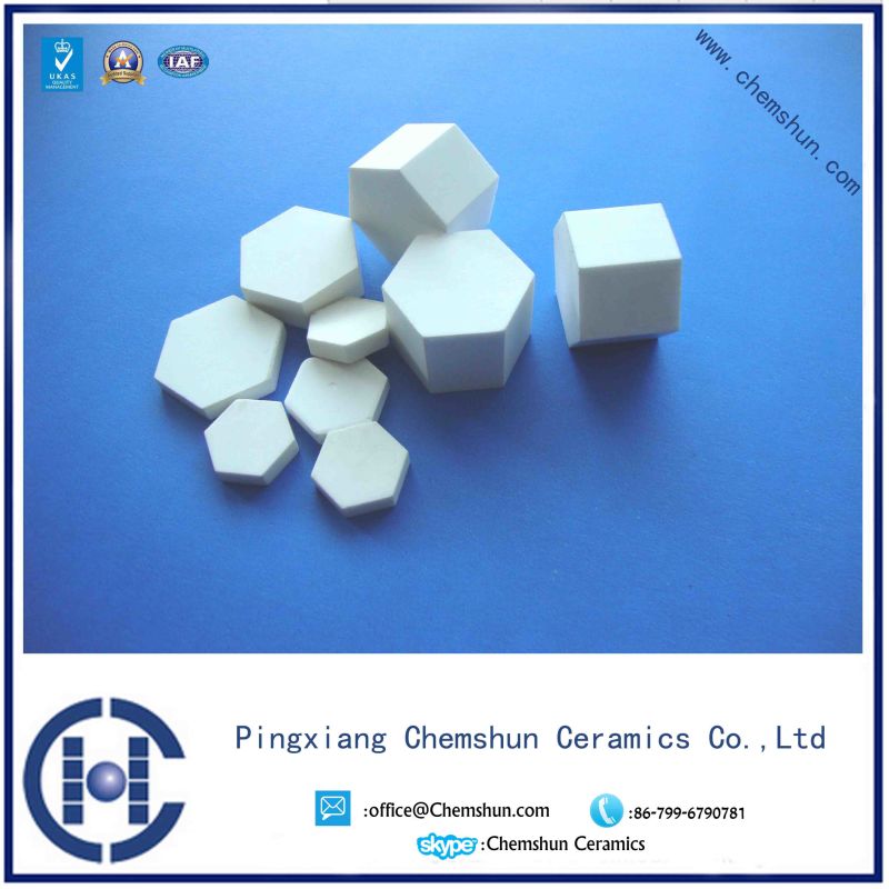 Corrosive Wear Ceramic Hex Tile From Manufacturer Supplier