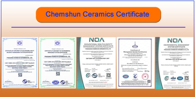 Chemshun Ceramics Wear Resistant Alumina Ceramic Cylinder