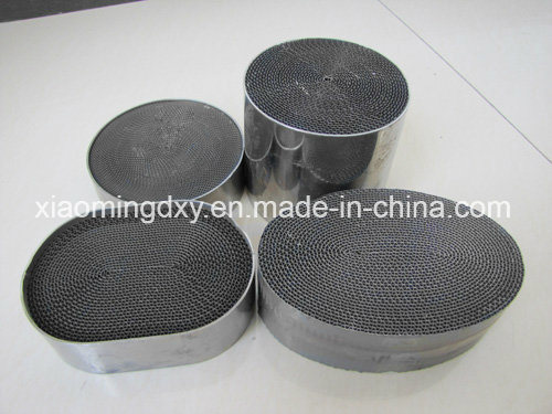 Honeycomb Metal Substrate Catalytic Converter for Euro3-Euro5