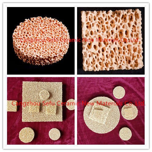 Industrial Casting Zirconia Porous Foam Ceramic Foam Filter