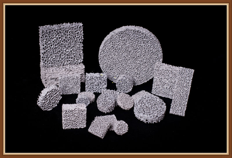 Porpous Ceramic Filter for Iron Aluminum and Steel Foundry