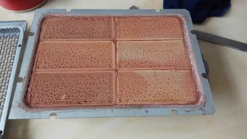 Ceramic Honeycomb Burning Plate Infrared Ceramic Plate for Oven
