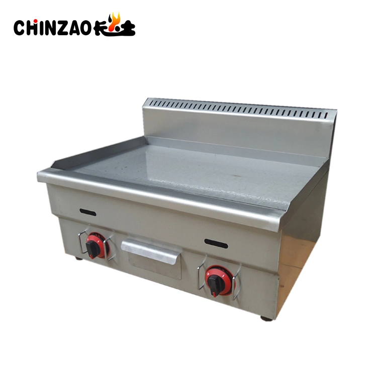 Twin Burner Counter Top Hot Plate Cooker Gas Griddle (LPG)