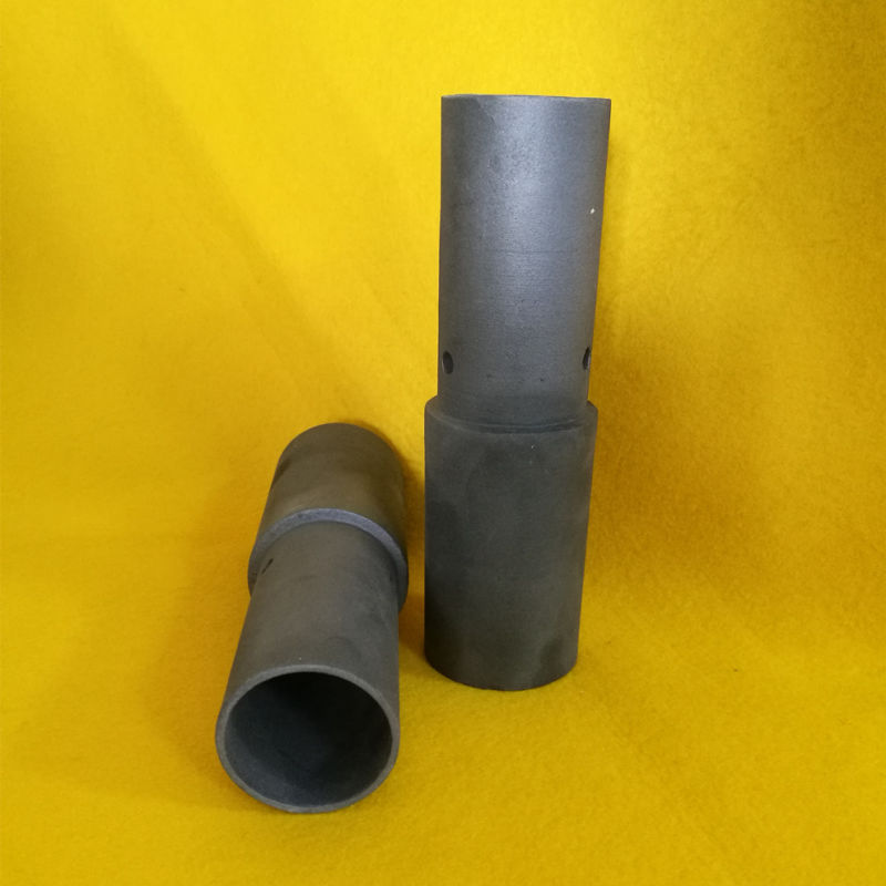 Customized Big Size Sintered Sic Ceramic Tube