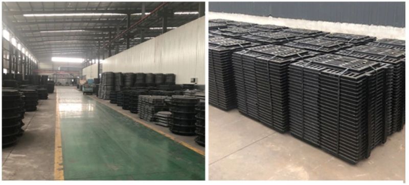 Factory Gas Burner Steel, Ductile Drain Manhole Cover as Drawing Customized with Ce Approval