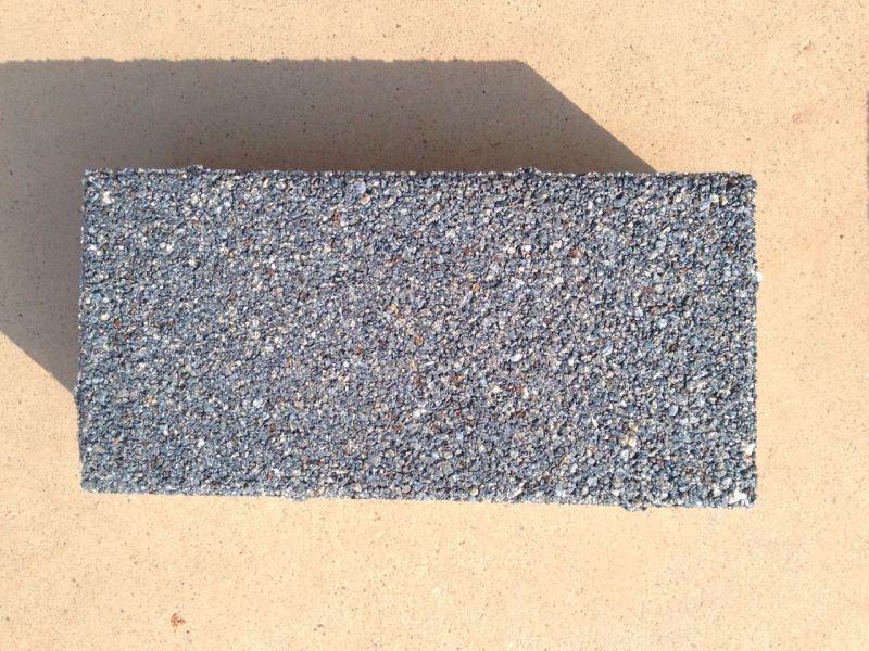 Porous Pervious, Ceramic Water Permeable Brick Paver for Driveway, Walkway