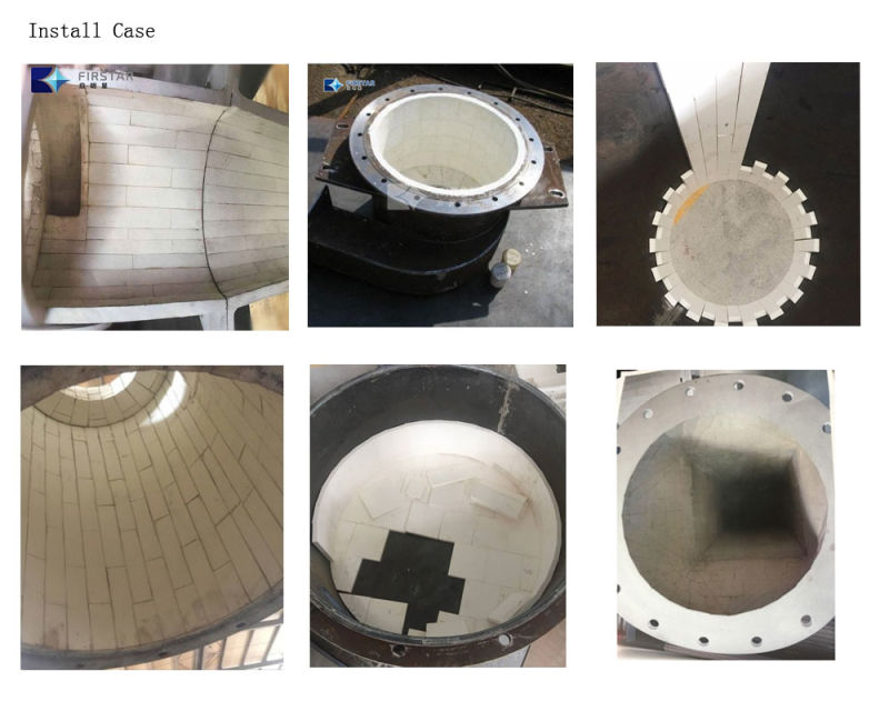 Industrial Wear Resistant Ceramics Brick 92% Alumina for Mining