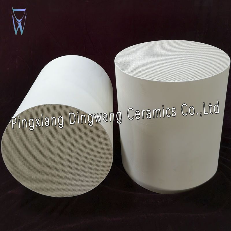 DPF Diesel Particulate Filter Honeycomb Ceramic Used in Car Engine System